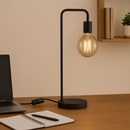 Abajur de Mesa Industrial Retrô