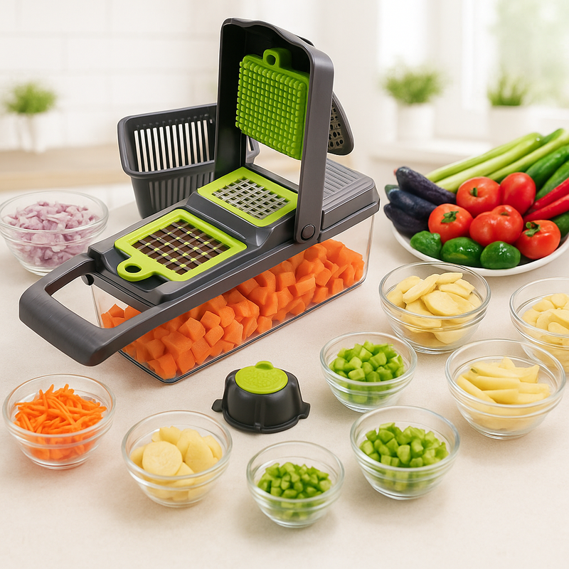 Cortador Multifuncional de 16 Peças