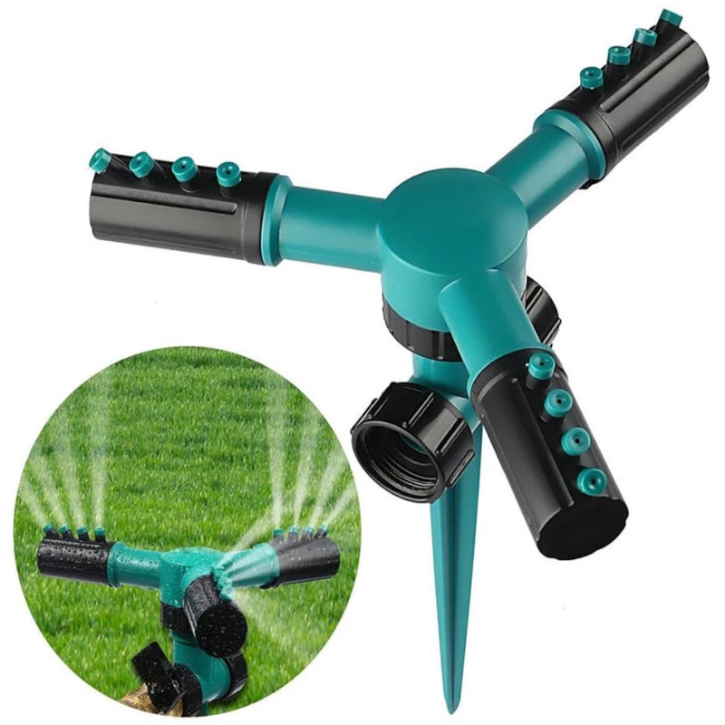 Irrigador Giratório 360° com Espeto