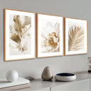 Conjunto com 3 Quadros Decorativos - Natureza ao Entardecer (estoque limitado)
