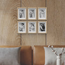 Kit 6 Quadros Decorativos com Moldura