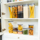 Potes Herméticos Plástico Empilháveis com Trava e Alta Vedação