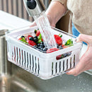 Kit 6 Organizadores 2,2 Litros de Geladeira Acrílico