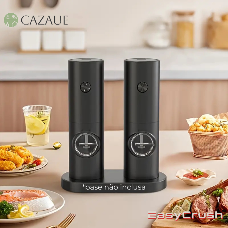 Moedor Elétrico de Condimentos, Sal e Pimenta - EasyCrush