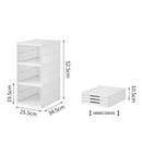 Caixa De Sapato Dobrável Armazenamento Transparentes