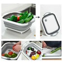 Escorredor Dobrável 3 em 1 para Cozinha