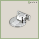 Batente de Porta Magnético Cromado - EasyLock