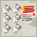 Batente de Porta Magnético Cromado EasyLock - COMPRE e GANHE!