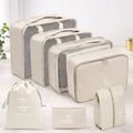 Kit 7 Bolsas Organizadoras para Mala | Viagem Prática e Organizada