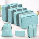 Kit 7 Bolsas Organizadoras para Mala