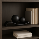 Rampa Preta com 2 Esferas – Decoração Versátil