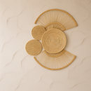 Composição de Parede Artesanal - Kit com 5 Peças