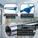 Varal Torre 3 Andares - Articulável e com Rodinhas