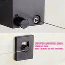 Varal Retrátil com Corda Inox