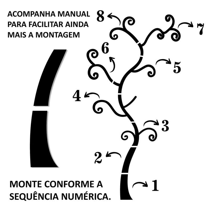 Quadro Árvore Genealógica com Molduras