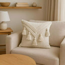 Almofada Artesanal em Algodão Natural