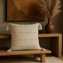 Almofada Artesanal em Algodão Natural