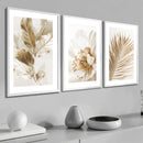 Conjunto com 3 Quadros Decorativos - Natureza ao Entardecer (estoque limitado)