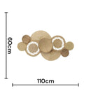 Decoração de Parede em Palha Natural