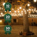 Varal de Luz para Jardim e Área Externa