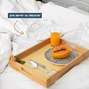 Bandeja Decorativa Natural e Elegante