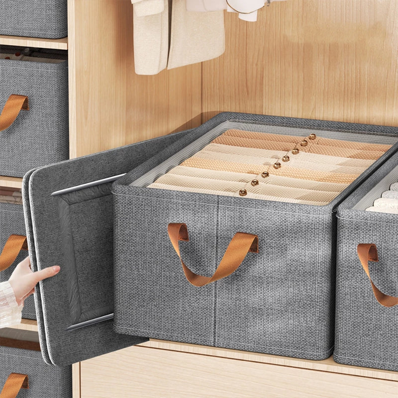 Cesto Organizador para Guarda-Roupas