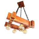 Luminária Quadrada Rústica