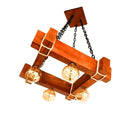 Luminária Quadrada Rústica