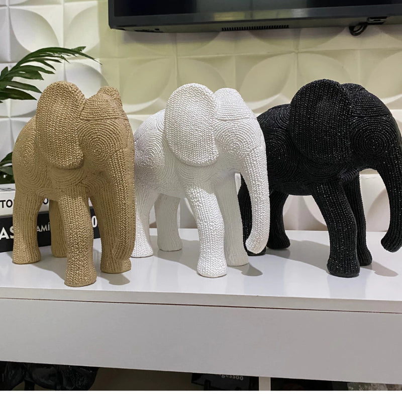 Escultura de Elefante Decorativo