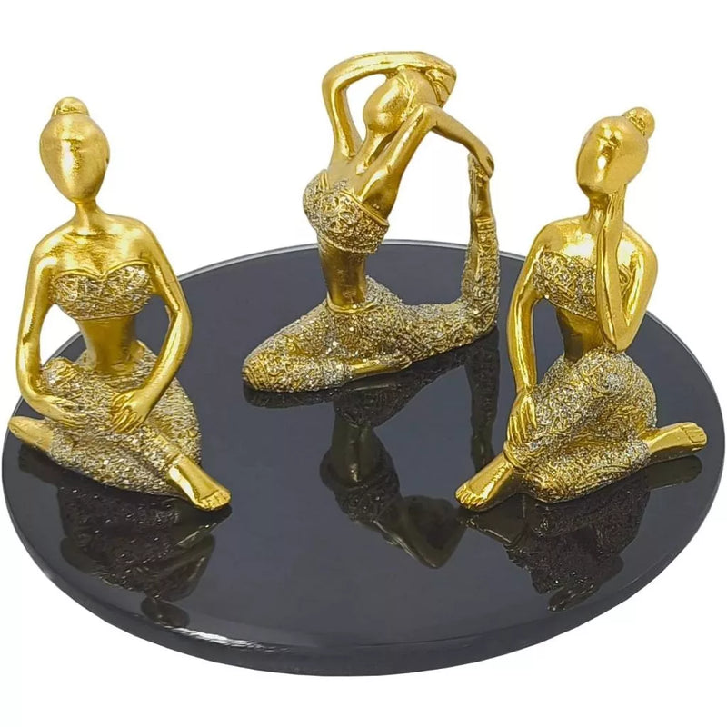 Conjunto Zen com Bandeja Espelhada