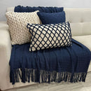 Kit Almofada e Manta Boho Chic