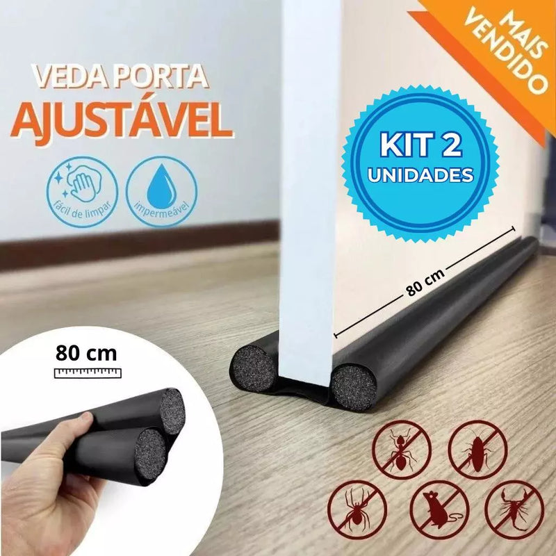 Protetor De Porta | Vedação | Impermeável - 3 tamanhos