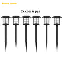 Luminária Solar Espeto de Jardim