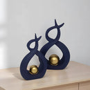 Enfeite Decorativo em Cerâmica Fosca