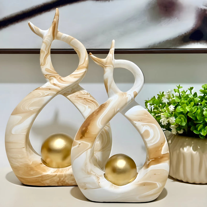 Enfeite Decorativo em Cerâmica Fosca