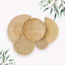 Decoração de Parede Boho com Cestos