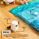 Kit Compact Premium – Saco a Vácuo + Bomba Elétrica