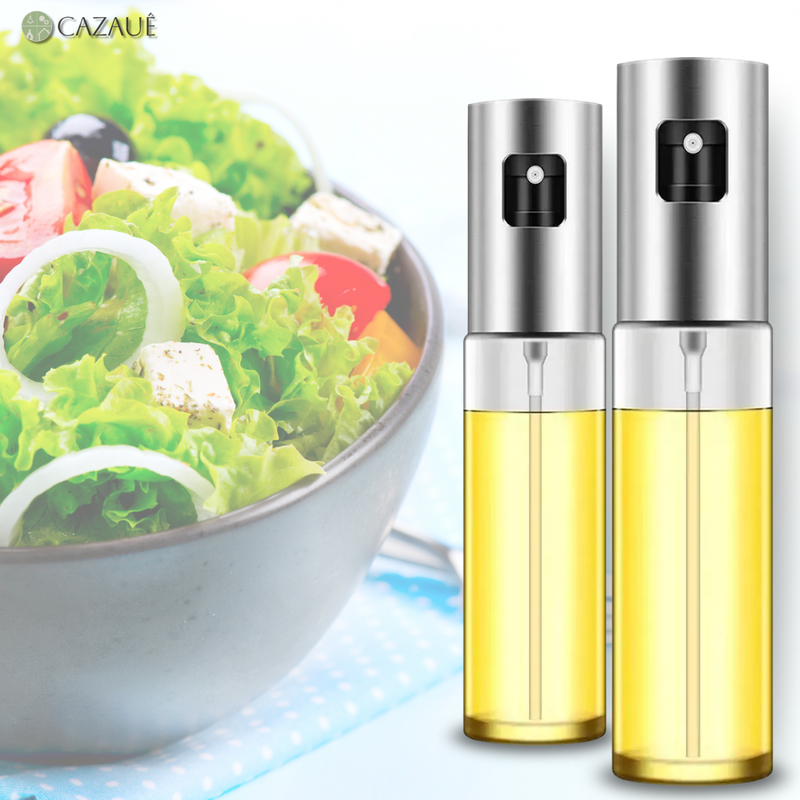 Pulverizador de Óleo de Vidro para Cozinhar - COMPRE 2, LEVE 3!