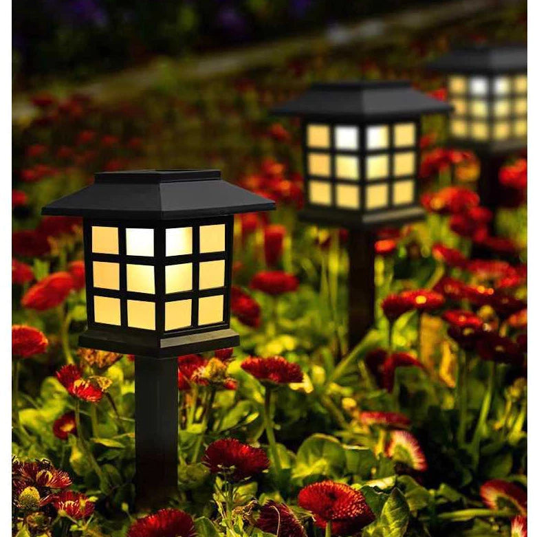 Luminária Solar Espeto de Jardim