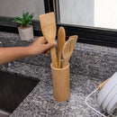 Kit de Utensílios de Bambu 5 Peças