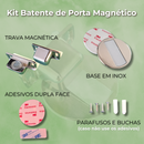 Batente de Porta Magnético Cromado - EasyLock